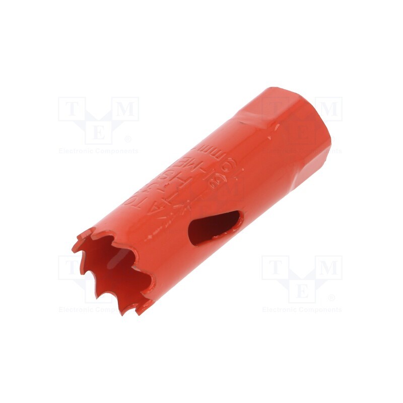 10 pcs : YT-3303 - Hole saw, 19mm, Thread: 1/2'