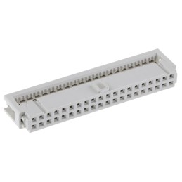 1 pcs - Harting 40-Way IDC Connector Socket for Cable Mount, 2-Row