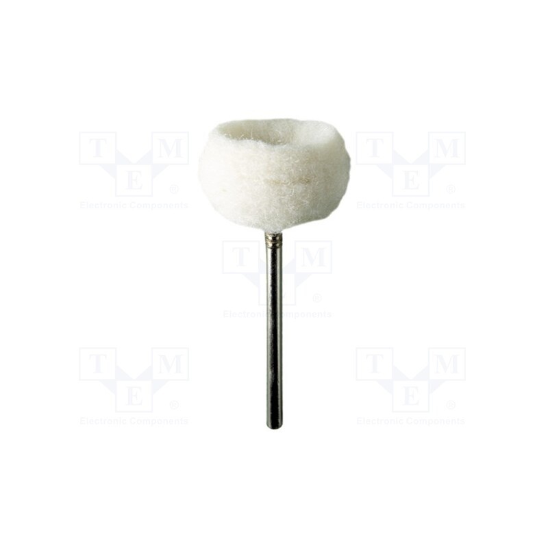 10 pcs : M.4820 - Polishing wheel, Ø: 21mm, Tool material: felt