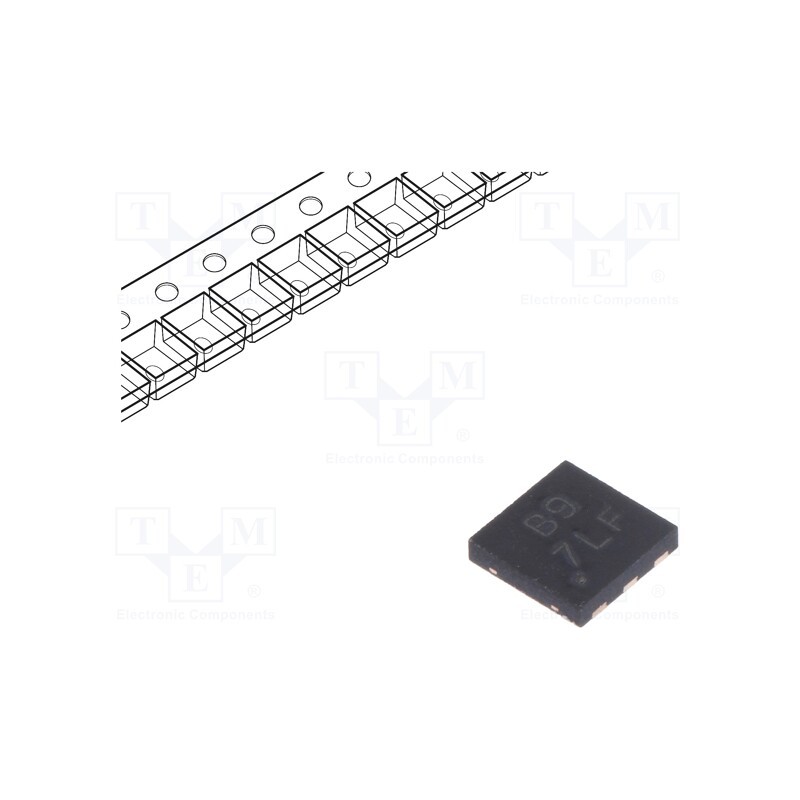 10 pcs : AL5812FF-7 - IC: driver, current regulator,LED driver, U-DFN3030-6, 150mA
