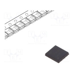 10 pcs : AON6366E - Transistor: N-MOSFET, unipolar, 30V, 34A, 18W, DFN5x6
