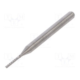 10 pcs : DCFBM 1000 060 - Diamond mill, Ø: 1mm, Ø: 3.175mm, L: 38.2mm, Working part len: 6mm