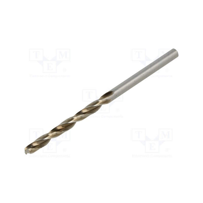 10 pcg : 18100350100 - Drill bit, for metal, Ø: 3.5mm, 2pcs, blister, HSS SUPER