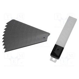 10 set : 5-518 - Blade, L: 110mm, BRN-5-517,BRN-5-519, W: 18mm, 10pcs.