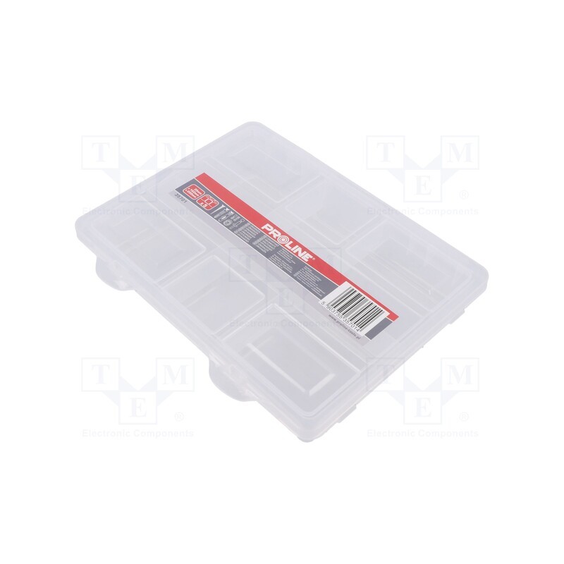 10 pcs : 35701 - Container: collective, with partitions, polypropylene