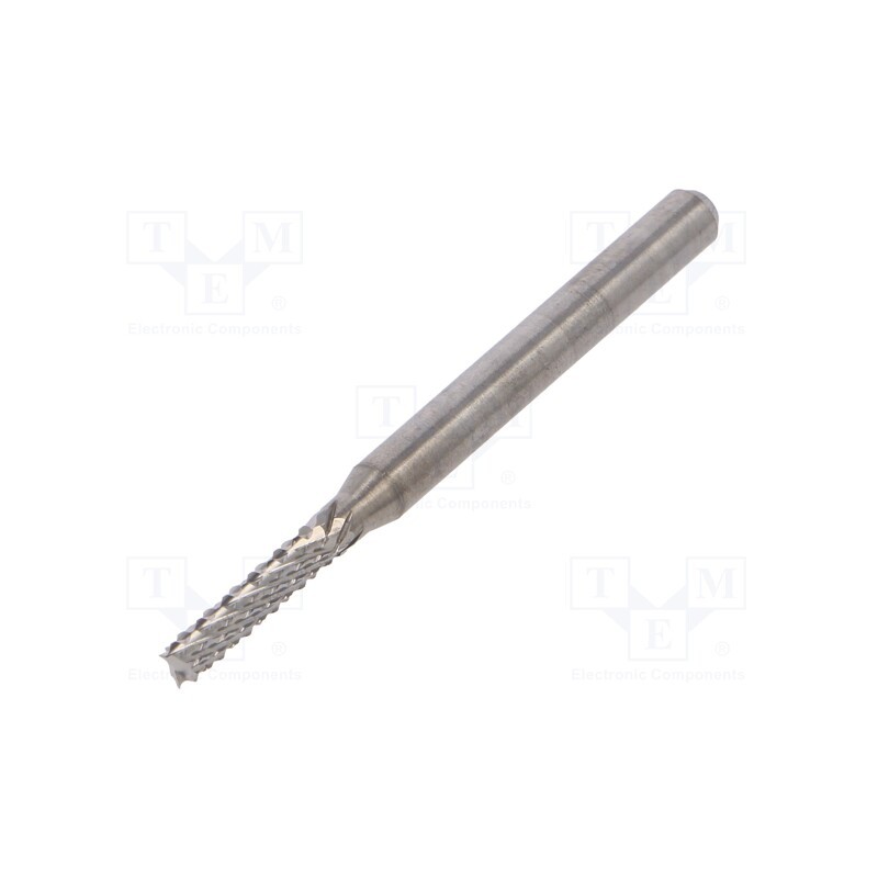 10 pcs : DCFBM 2200 090 - Diamond mill, Ø: 2.2mm, Ø: 3.175mm, L: 38.2mm