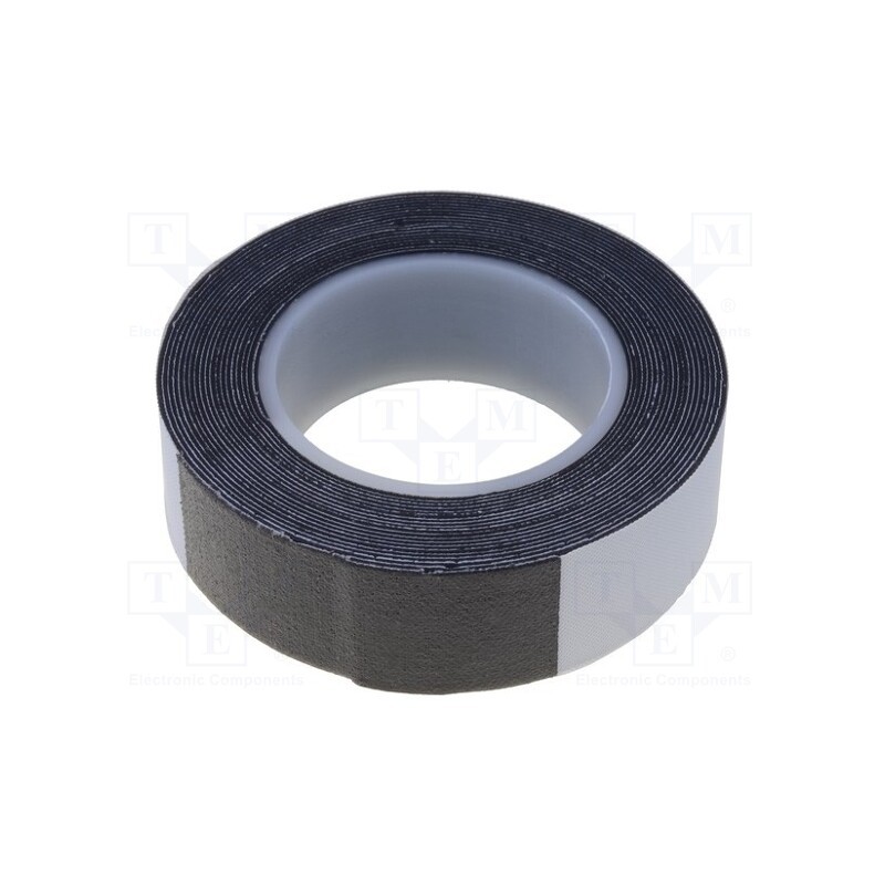 10 rol : SCAPA-2501-19-3 - Tape: self-amalgamating, black, 19mm, L: 3m, Thk: 500um, -40÷90°C