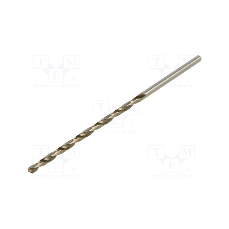 10 pcs : 52800350100 - Drill bit, for metal, Ø: 3.5mm, L: 112mm, blister, HSS SUPER