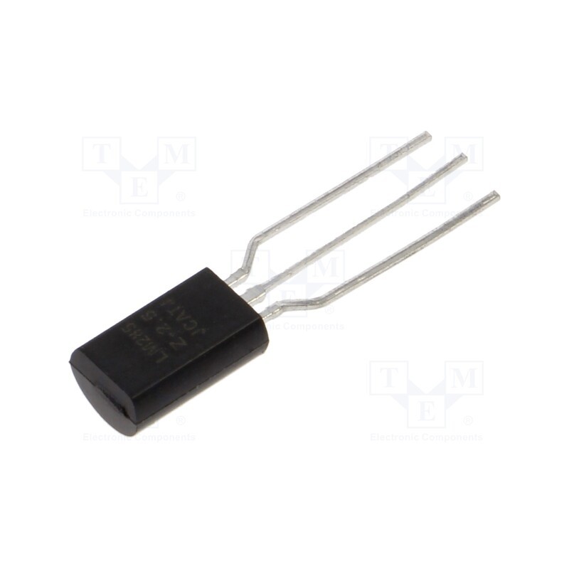 10 pcs : LM285Z-2.5RPG - IC: voltage reference source, 2.5V, ±1.5%, TO92, , 20mA