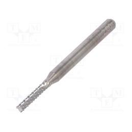 10 pcs : DCFBM 2000 090 - Diamond mill, Ø: 2mm, Ø: 3.175mm, L: 38.2mm, Working part len: 90mm
