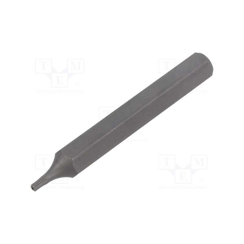 10 pcs : 168010U - Screwdriver bit, Torx® with protection, T10H, Overall len: 80mm