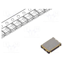 10 pcs : QTM750-50.000MDE-T - Resonator: quartz, 50MHz, 12pF, SMD, 7x5x1.3mm, 1.8VDC