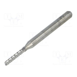 10 pcs : DCFBM 1800 090 - Diamond mill, Ø: 1.8mm, Ø: 3.175mm, L: 38.2mm