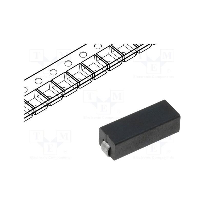 50 pcs : BDS3/3/8.9-4S2-Z - Ferrite: bead, Imp.@ 100MHz: 100Ω, Imp.@ 25MHz: 65Ω, B: 6.4mm
