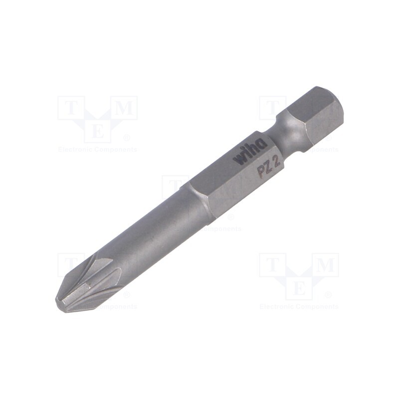 10 pcs : 33707 - Screwdriver bit, Pozidriv®, PZ2, Overall len: 50mm, PROFESSIONAL