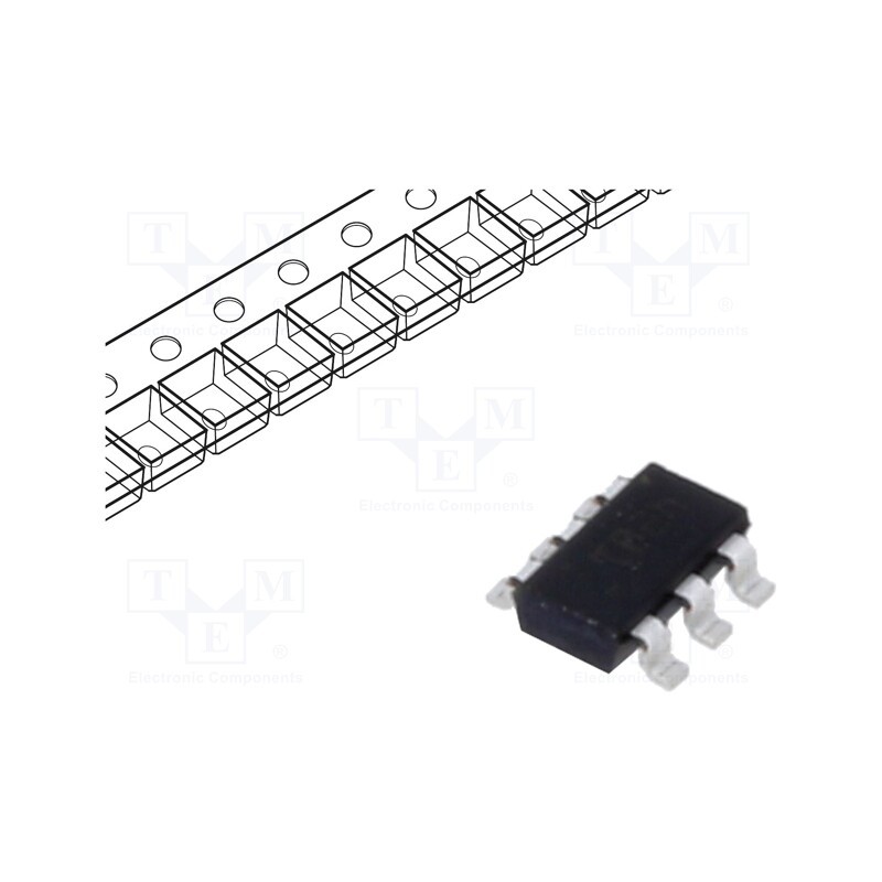 10 pcs : TPS564201DDCR - IC: PMIC, DC/DC converter, Uin: 4.5÷17VDC, Uout: 0.76÷7VDC, 4A, Ch: 1