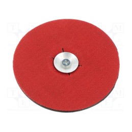 10 pcs : 27035 - Backing pad, Ø: 125mm, Mounting: rod 6mm, for abrasive discs