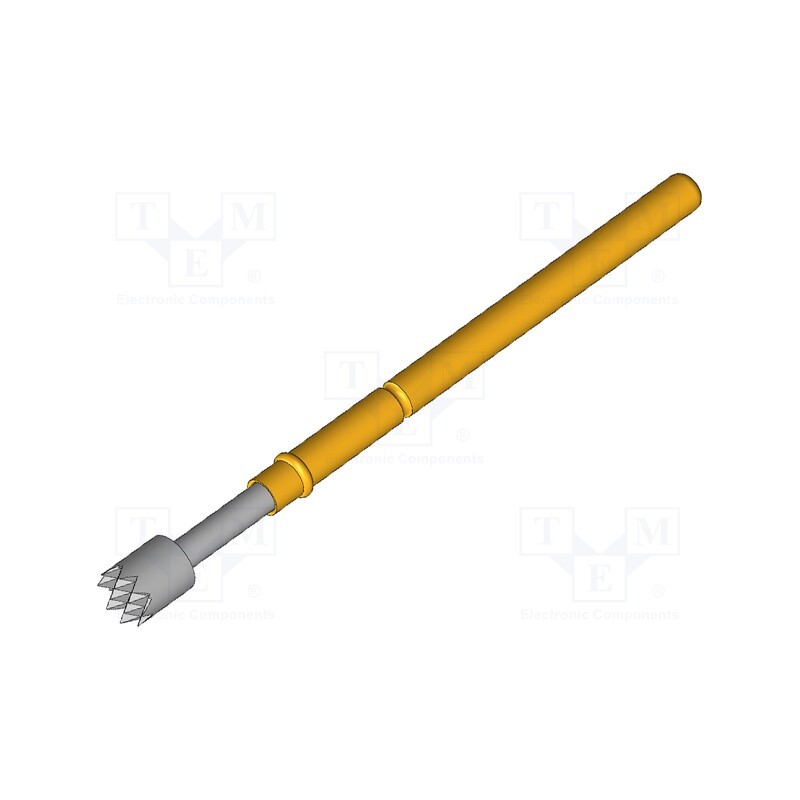 10 pcs : GKS-912 306 250 R 3002 - Test needle, Operational spring compression: 4mm, 8A, Ø: 2.5mm