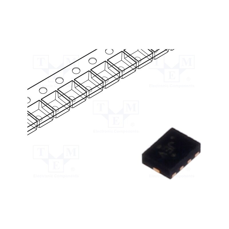 10 pcs : TS5A23159RSER - IC: analog switch, demultiplexer,multiplexer, SPDT, Ch: 2, UQFN10