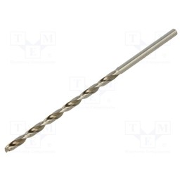 10 pcs : 52800400100 - Drill bit, for metal, Ø: 4mm, L: 119mm, blister, HSS SUPER