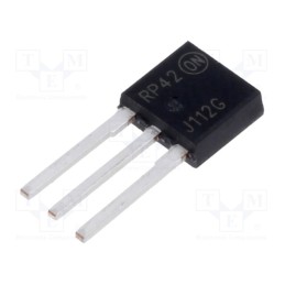 10 pcs : MJD112-1G - Transistor: NPN, bipolar, Darlington, 100V, 2A, 1.75W, IPAK