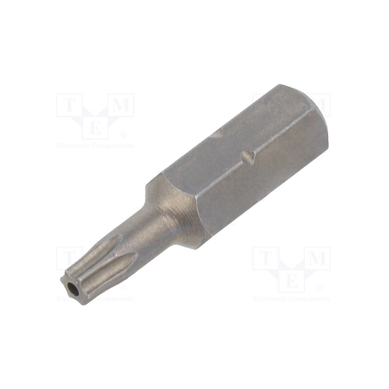 10 pcs : 1728 - Screwdriver bit, Torx® with protection, T15H, Overall len: 25mm