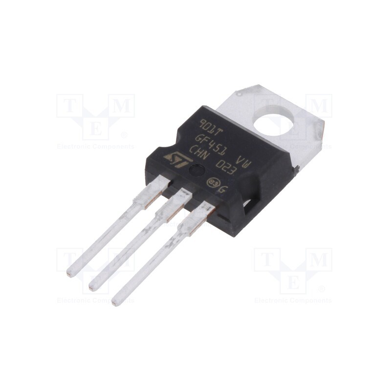 10 pcs : ST901T - Transistor: NPN, bipolar, 350V, 4A, 100W, TO220AB
