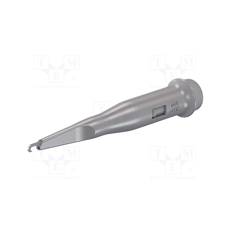 10 pcs : 68.9369-28 - Clip-on probe, grey, 60.5mm
