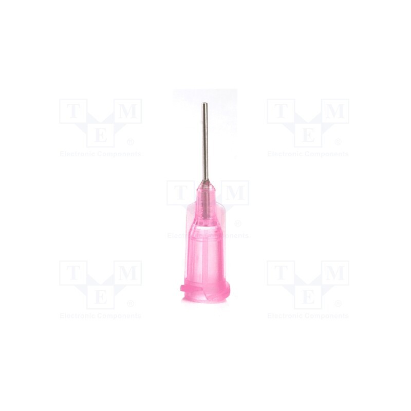 50 pcs : 920025-TE - Needle: steel, 0.25', Size: 20, straight, Mounting: Luer Lock