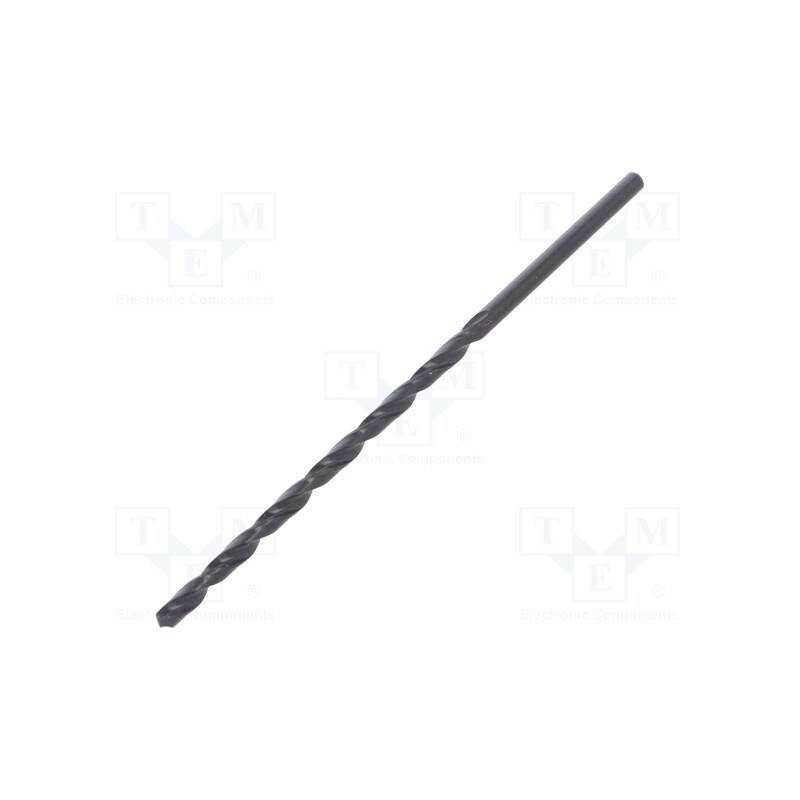 10 pcs : 50100320100 - Drill bit, for metal, Ø: 3.2mm, L: 106mm, Working part len: 69mm
