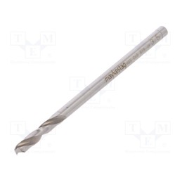 10 pcs : 63800350100 - Drill bit, for metal, Ø: 3.5mm, L: 70mm, Working part len: 220mm