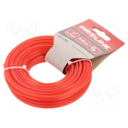 10 pcs : 98136 - Trimmer line, L: 15m, polyamide, star, Size: 3mm