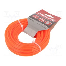 10 pcs : 98126 - Trimmer line, L: 15m, polyamide, square, Size: 3mm