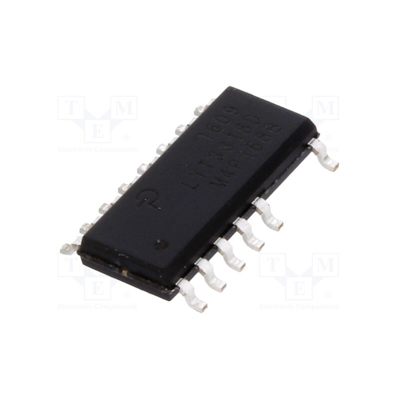 10 pcs : LYT3318D - IC: PMIC, AC/DC switcher,LED driver, 85÷265V, Ubr: 650V, SO16B