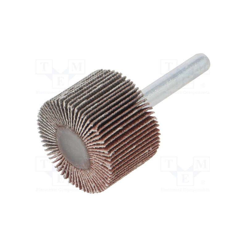 10 pcs : RG.076 - Wheel, Granularity: 120, Mounting: rod 6mm, with lever, Ø30x20mm