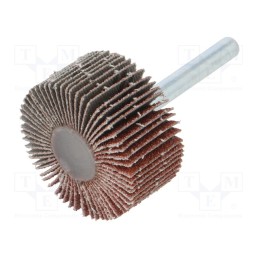 10 pcs : RG.013 - Wheel, Granularity: 60, Mounting: rod 6mm, with lever, Ø40x20mm