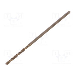 50 pcs : 62600100100 - Drill bit, for metal, Ø: 1mm, L: 34mm, Working part len: 12mm