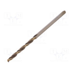 50 pcs : 62600200100 - Drill bit, for metal, Ø: 2mm, L: 49mm, Working part len: 24mm