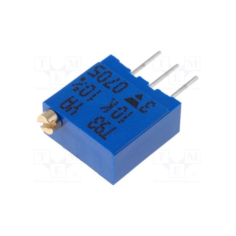 10 pcs : T93YA103KT20 - Potentiometer: mounting, multiturn, 10kΩ, 500mW, THT, ±10%, linear