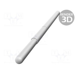 10 pcs : TK 0050N J 1,73 C 120 A - Test needle, Operational spring compression: 5.1mm, 3A, TK0050N