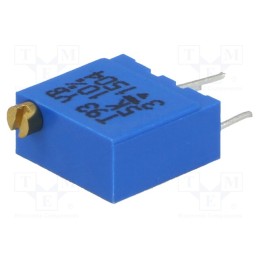 10 pcs : T93YB502KT20 - Potentiometer: mounting, multiturn, 5kΩ, 500mW, THT, ±10%, linear