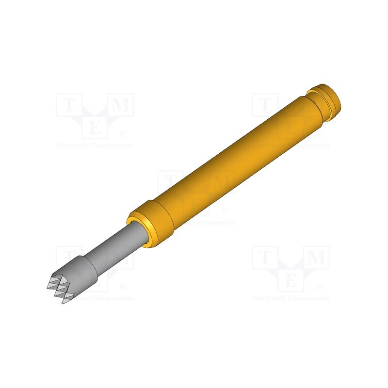 10 pcs : GKS-113 306 230 R 1502 - Test needle, Operational spring compression: 4mm, 8A, Ø: 2.3mm