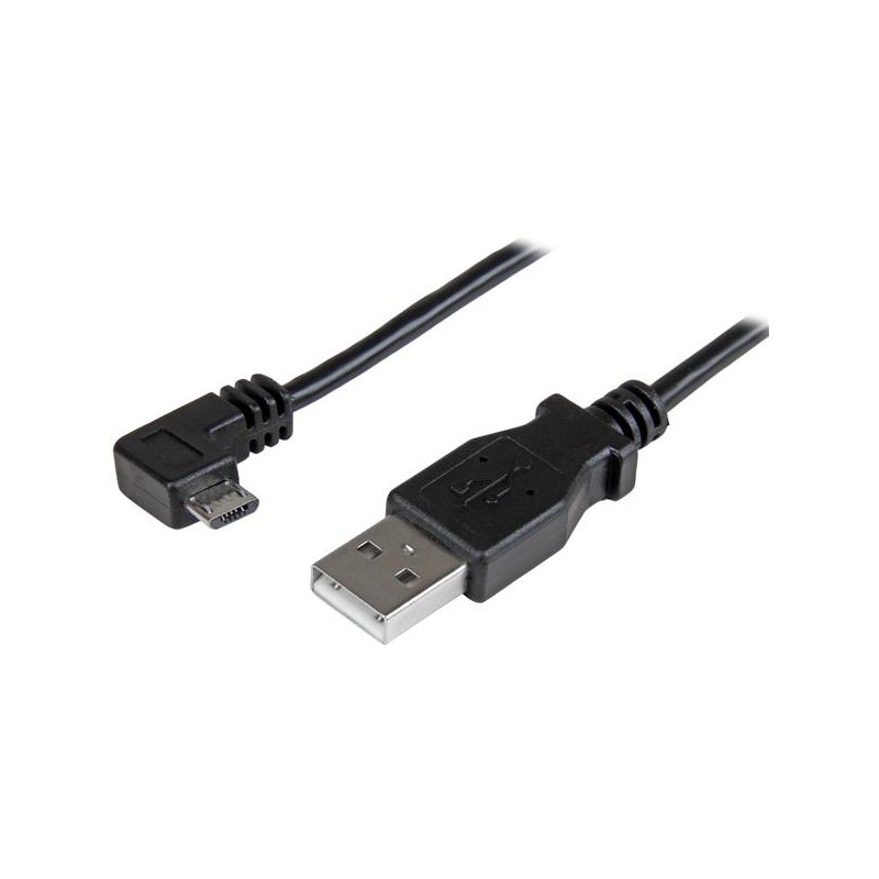 1 pcs - StarTech.com USB 2.0 Cable, Male USB A to Male Micro USB B Cable, 1m