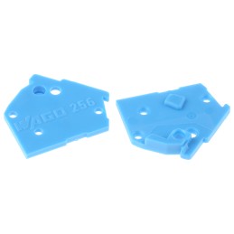 25 pcs - Wago, 256 End Plate for use with PCB Terminal Blocks & Pluggable Connectors