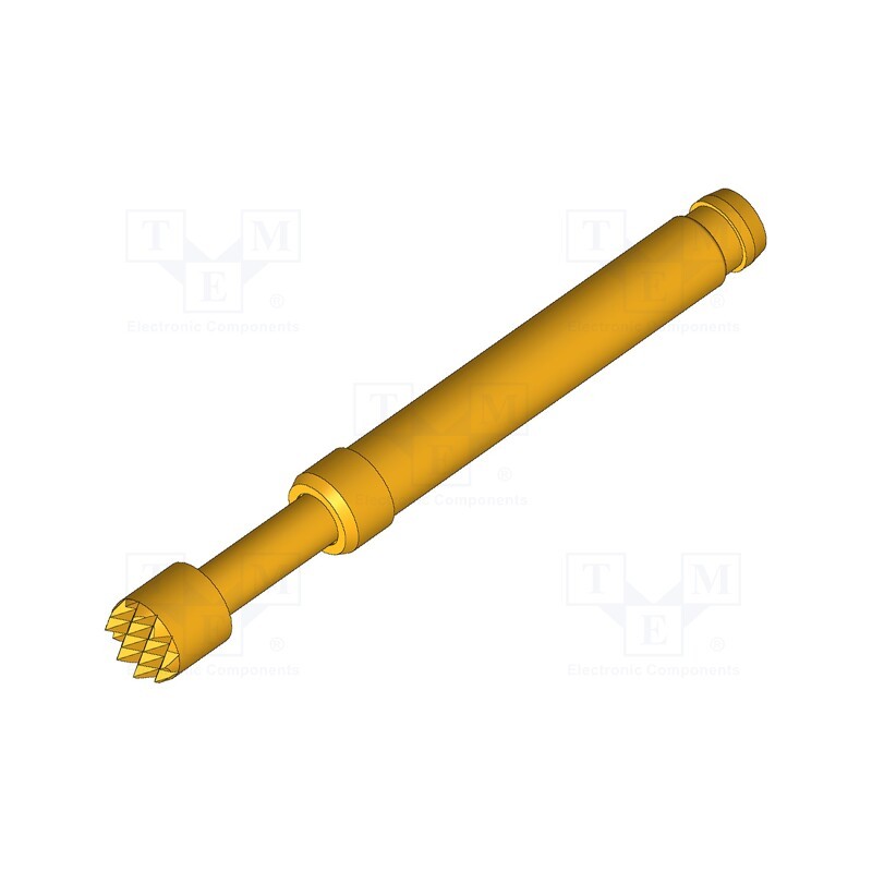 10 pcs : GKS-113 306 300 A 1502 - Test needle, Operational spring compression: 4mm, 8A, Ø: 3mm, 1.5N