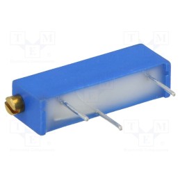 10 pcs : T18501KT10 - Potentiometer: mounting, multiturn, 500Ω, 750mW, ±10%, linear