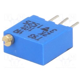10 pcs : T93YA202KT20 - Potentiometer: mounting, multiturn, 2kΩ, 500mW, THT, ±10%, linear