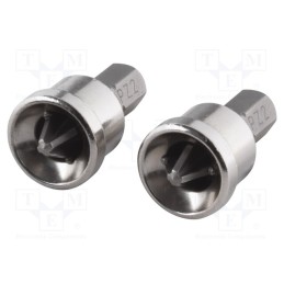 10 set : 1344000 - Screwdriver bit, Pozidriv®, PZ2, Overall len: 25mm, 2pcs.