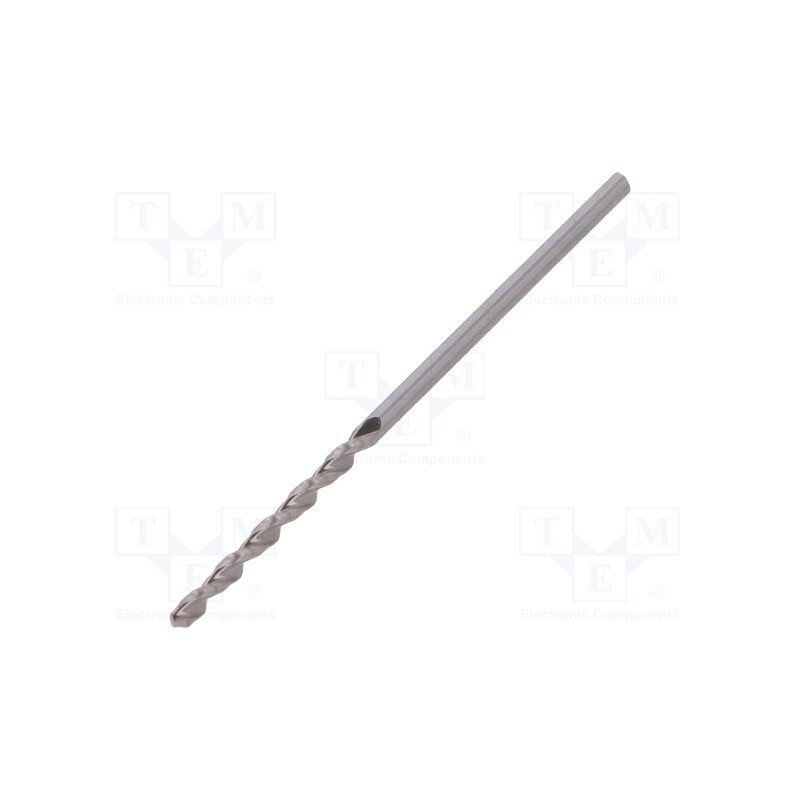 10 pcs : 61100130100 - Drill bit, for metal, Ø: 1.3mm, L: 38mm, Working part len: 16mm
