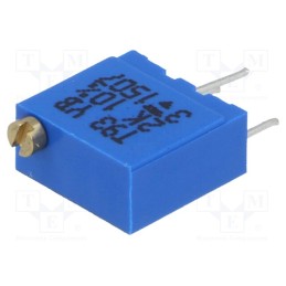 10 pcs : T93YB202KT20 - Potentiometer: mounting, multiturn, 2kΩ, 500mW, THT, ±10%, linear
